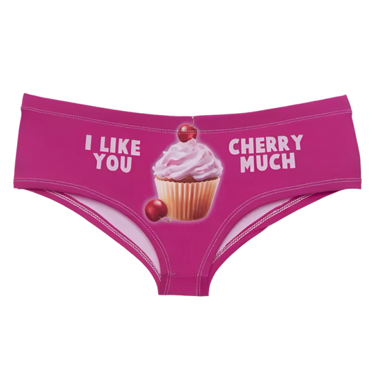 Culotte "I Like You Cherry Much"