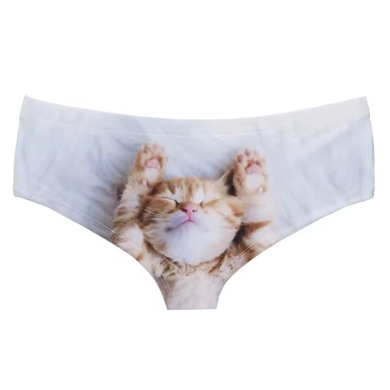 “I’m Cute, Pet Me” Cat Panties